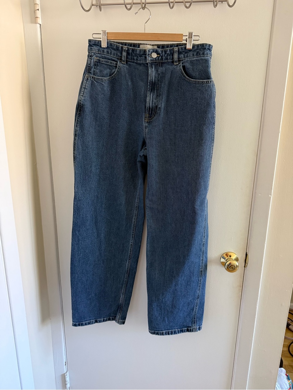 Everlane The Way High-Rise Wide Leg Jeans